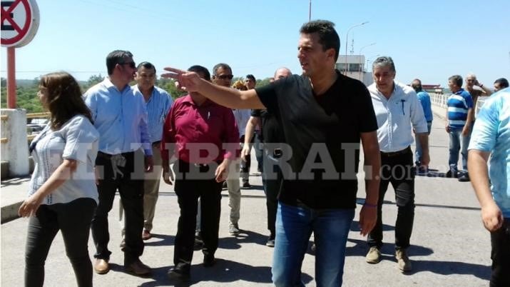 Sergio Massa en Santiago del Estero (Foto: El Liberal)