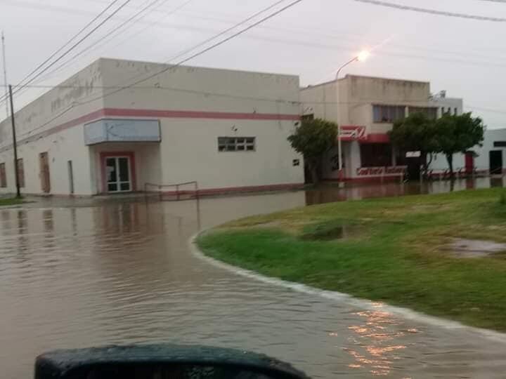 En Pinedo llovieron 180 milímetros.