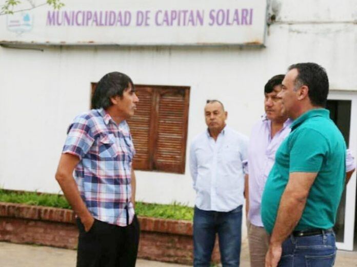 Daniel Capitanich recorrió las localidades chaqueñas más afectadas por la lluvia