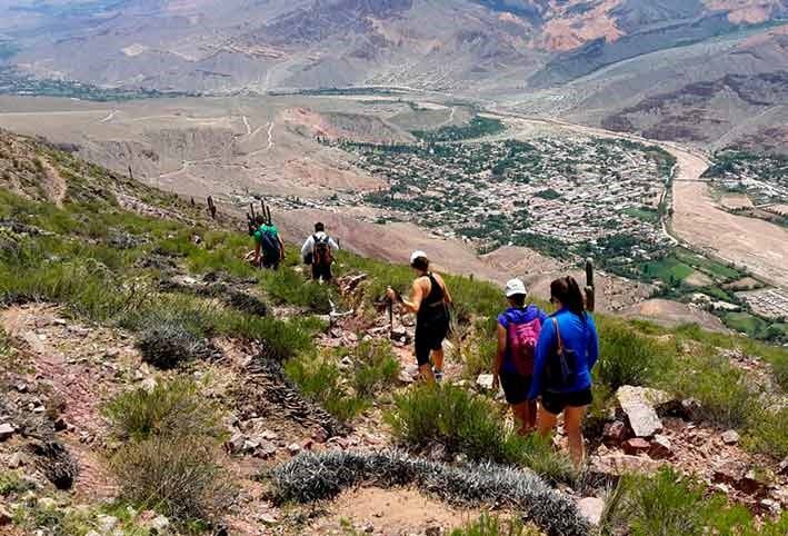 Los visitantes pudieron vivir excepcionales experiencias en los paisajes jujeños.