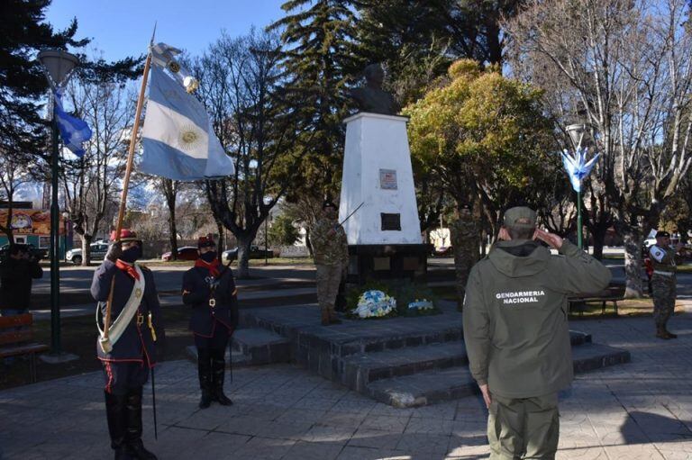 acto conmemorativo por el 170° aniversario del Paso a la Inmortalidad del General José de San Martín.