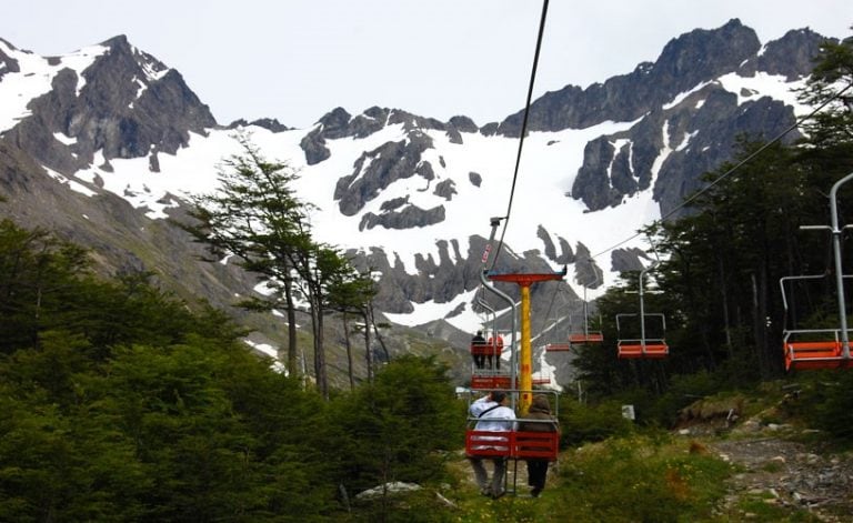 Aerosilla Glaciar Le Martial