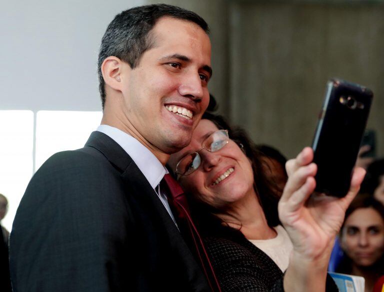 Juan Guaidó. (EFE/ Leonardo Muñoz).