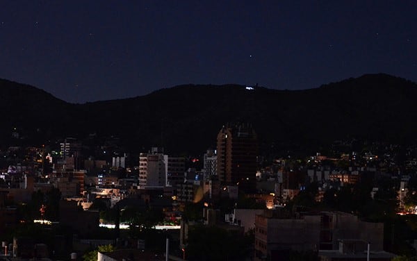 Apagón en Carlos Paz