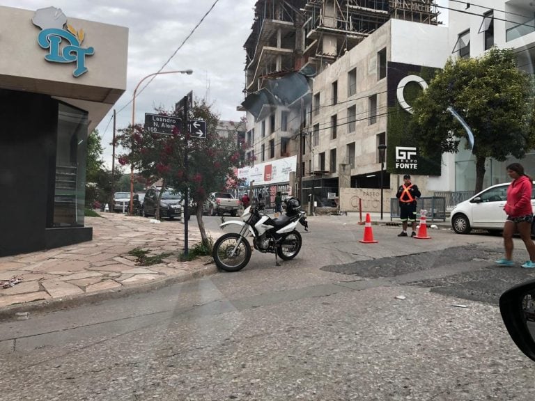 Cortes en las calles por la manifestación en Carlos Paz