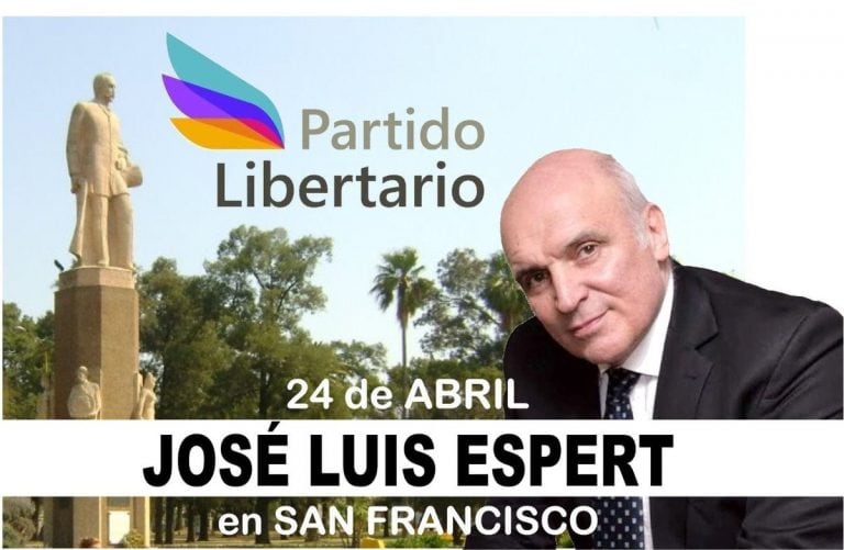 José Luis Espert en San Francisco