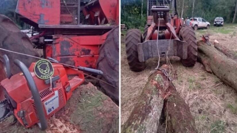 Secuestran maquinaria pesada y desarticulan apeo ilegal en Mártires.