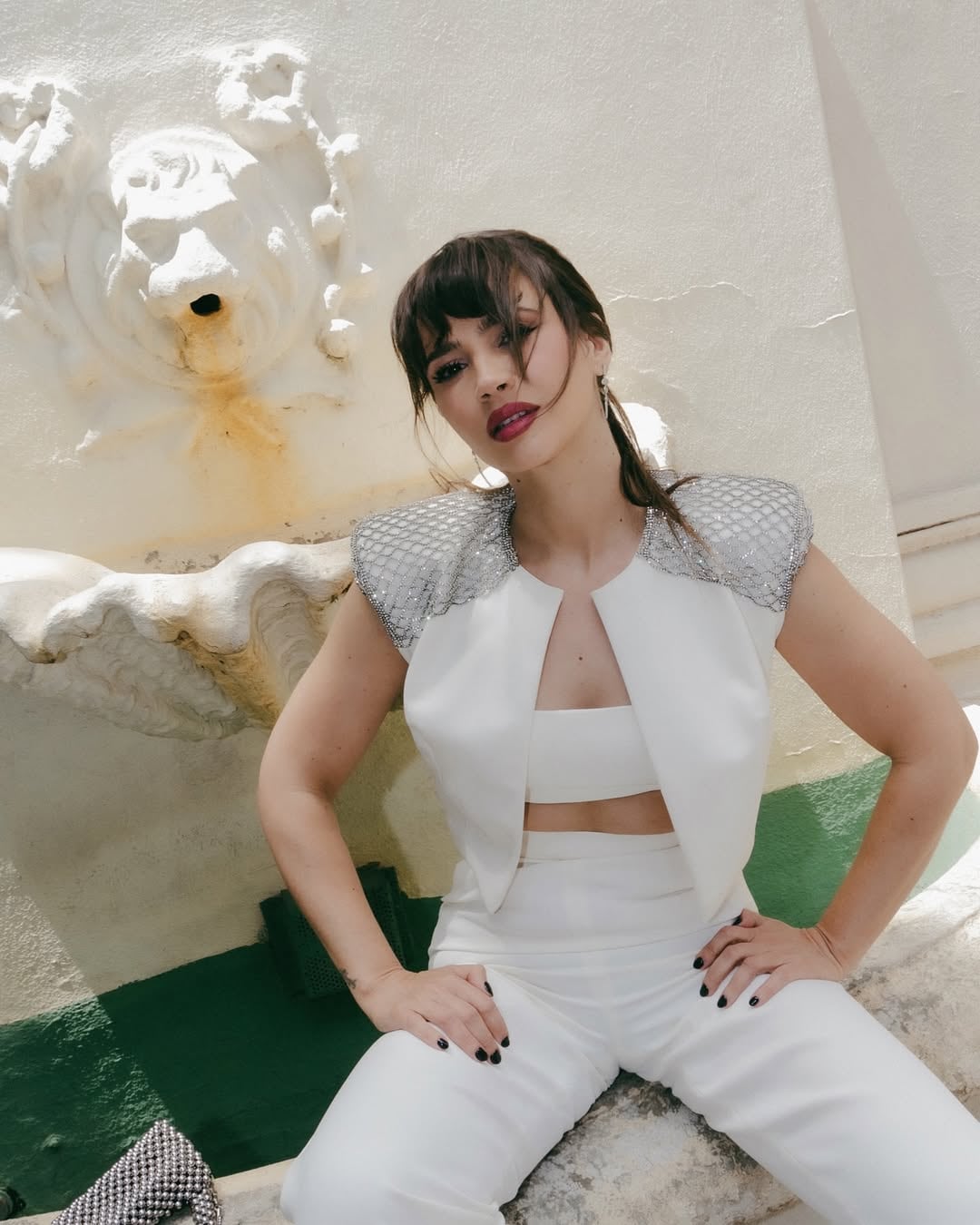 Celeste Cid se llevó todos los suspiros con un outfit total white que será tendencia 2025