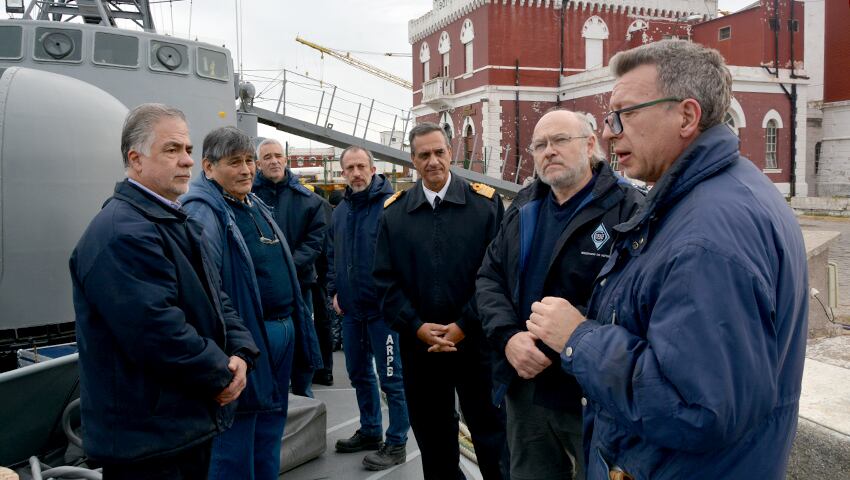 Presidente del CITEDEF visitó Puerto Belgrano