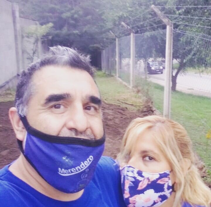 Cristian Abratte y Gabriela Barroso, los precursores de la fundación Panza Caliente.