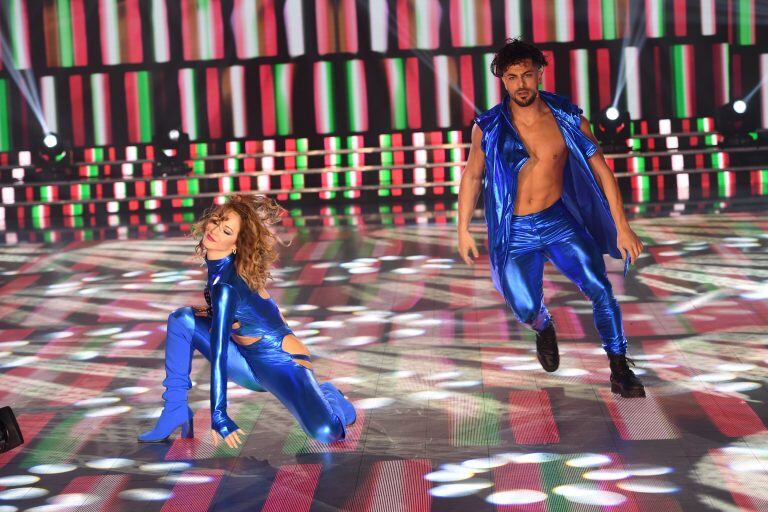 Flor Vigna y Facundo Mazzei la rompieron en el cuarteto del Bailando. (Prensa ShowMatch)