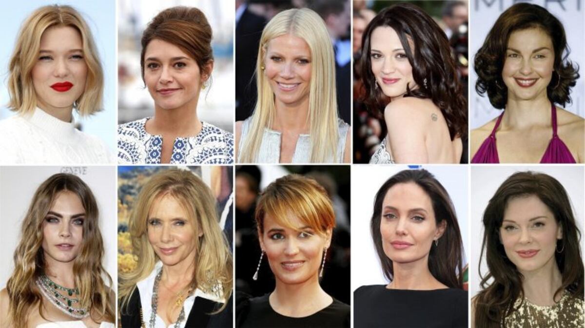 Quiénes son las mujeres que denunciaron los abusos sexuales del productor Harvey Weinstein
