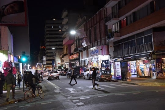 Luces led del Centro Comercial a Cielo Abierto de San Luis