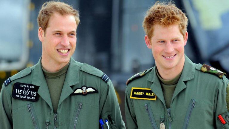 Harry y William (Foto:Web)