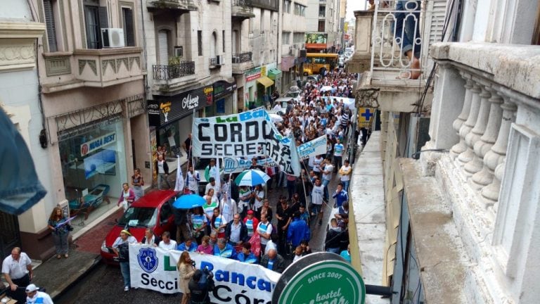 Marcha en el Centro