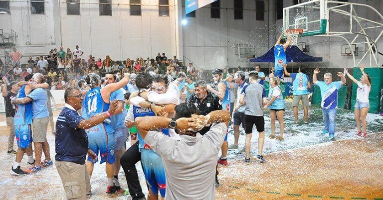 9 de morteros campeón de la Liga Cordobesa de Basquet