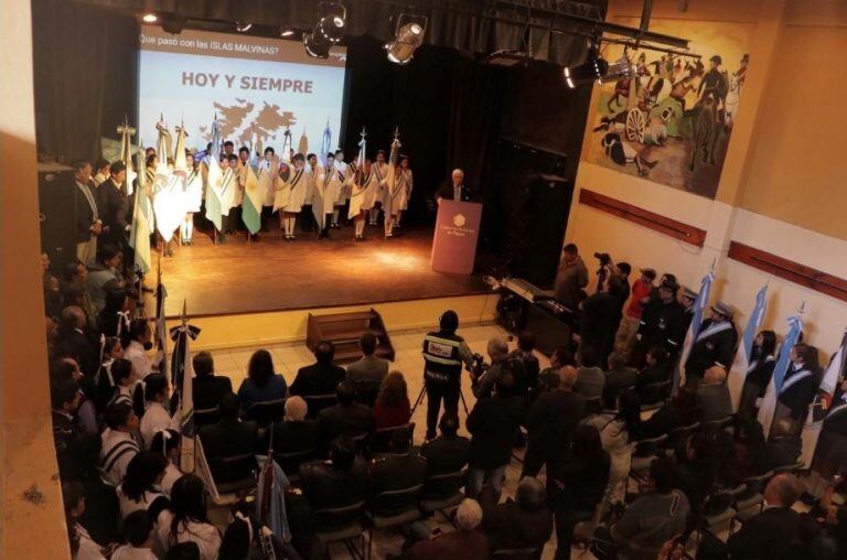 El acto por el “Día del Veterano y de los Caídos en la de Guerra de Malvinas” tuvo lugar en la Casa de la Historia y la Cultura del Bicentenario.