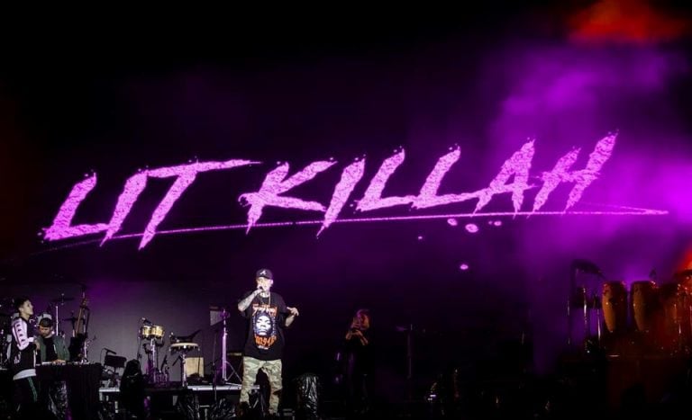 La música urbana pasó por el escenario de "El Carnaval de Los Tekis", con Lit Killah, que recordó sus inicios en Jujuy.