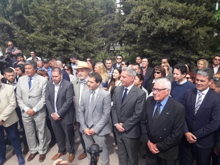 Acto en el Centro de Jubilados.