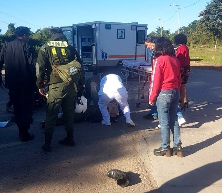 Trágica muerte de un gendarme en Tartagal. (Web)