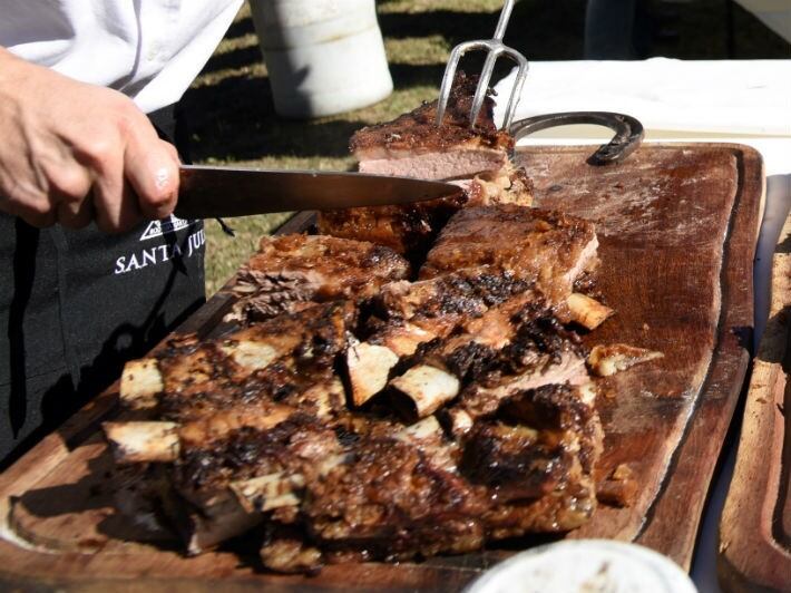 Costillar en la redacción de Vía Córdoba