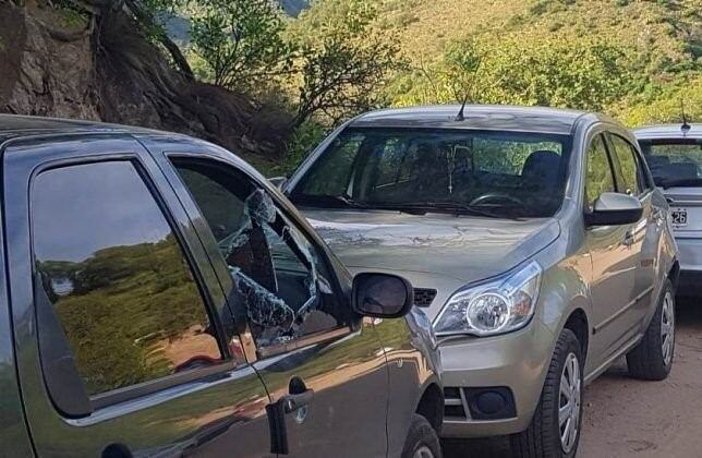 Rompieron autos para robar en Potrero de los Funes, San Luis.