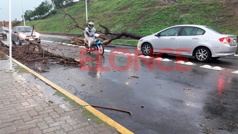 Tormentas en Paraná.