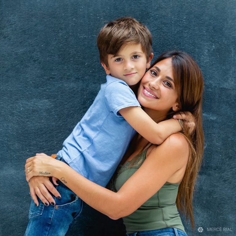 Los recuerdos de Antonela Roccuzzo por el cumpleaños de Thiago Messi. (Instagram/antonelaroccuzzo)