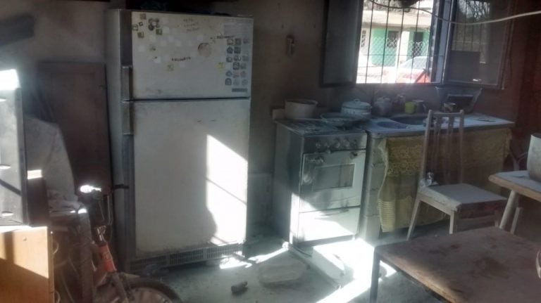 Cocina quemada (Policía)