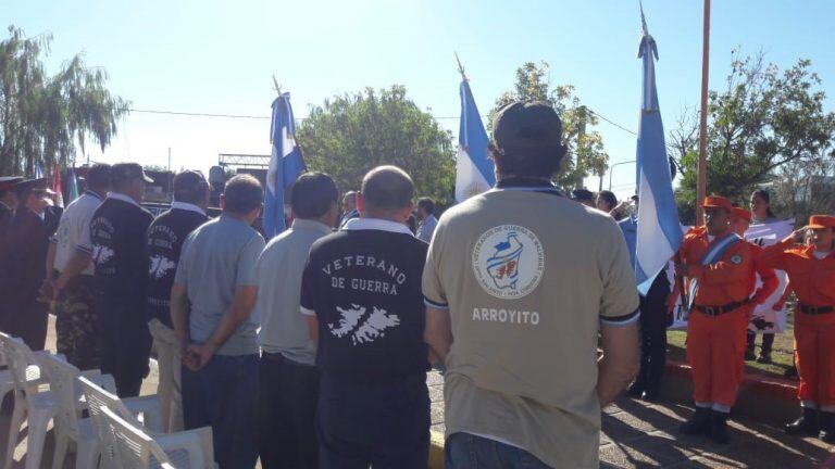 Acto Día del Veterano y de los Caídos en la Guerra de Malvinas en Arroyito