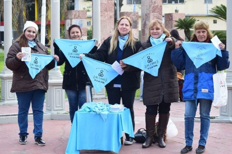 Siguen las actividades a favor y en contra del aborto en Corrientes. (Foto: El Litoral)