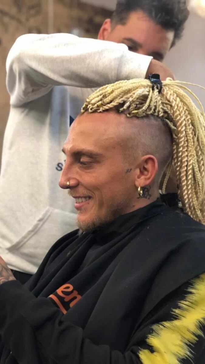 El Polaco con trenzas (Instagram)