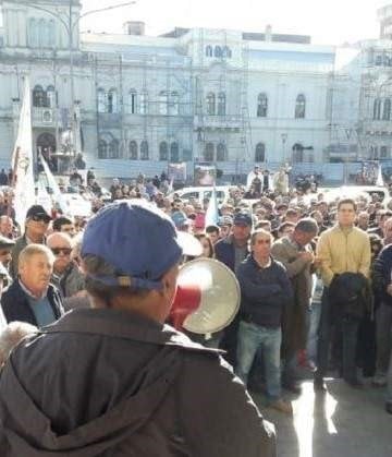 Productores vuelven a movilizarse en Paraná. Fotografía: Archivo.