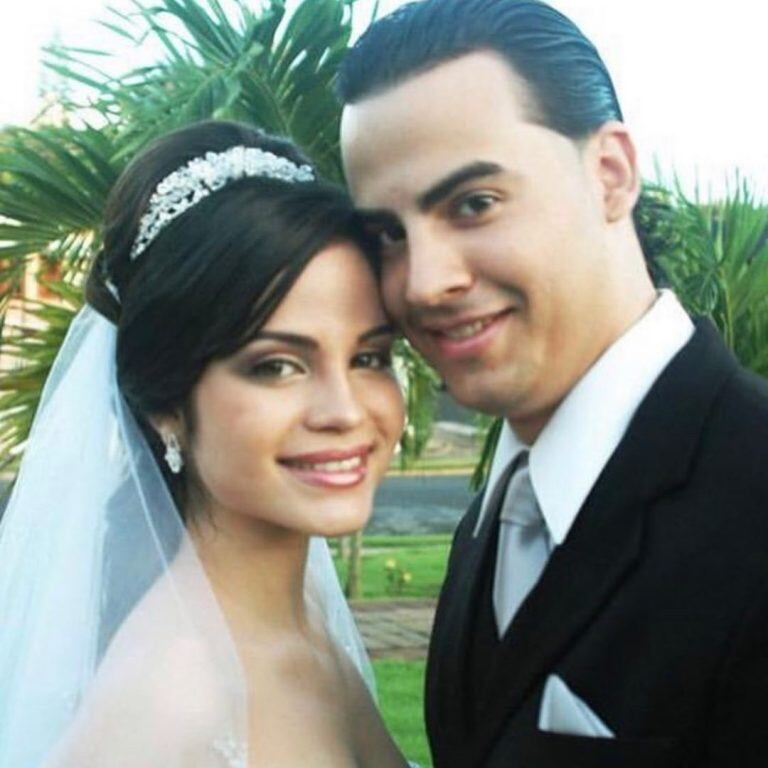 La foto de la boda de Natti Natasha. (Gentileza: Telemundo)