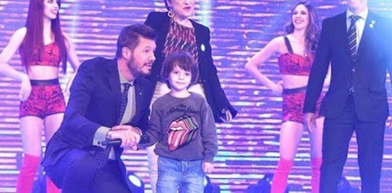 Marcelo Tinelli estuvo junto a su hijo "Lolo" en San Juan