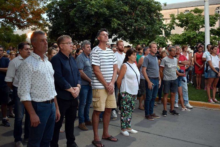 Manifestación pidiendo Justicia y Seguridad en Sunchales (Sunchales Hoy)