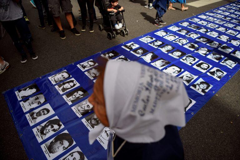 Marcha por el día de la memoria (AFP)