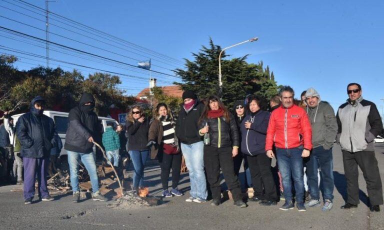 El paro está respaldado por todos los gremios municipales.