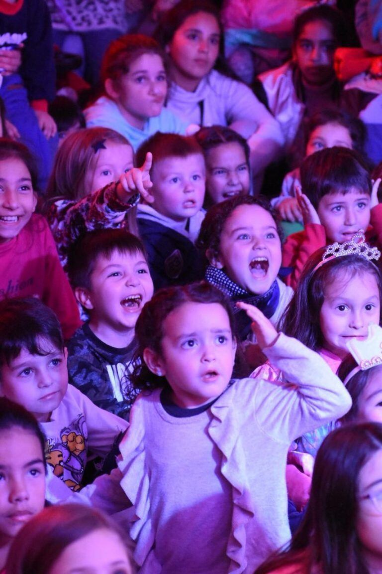 Las risas, sonrisas y el asombro de los más pequeños. (Foto: Prensa Coopi).