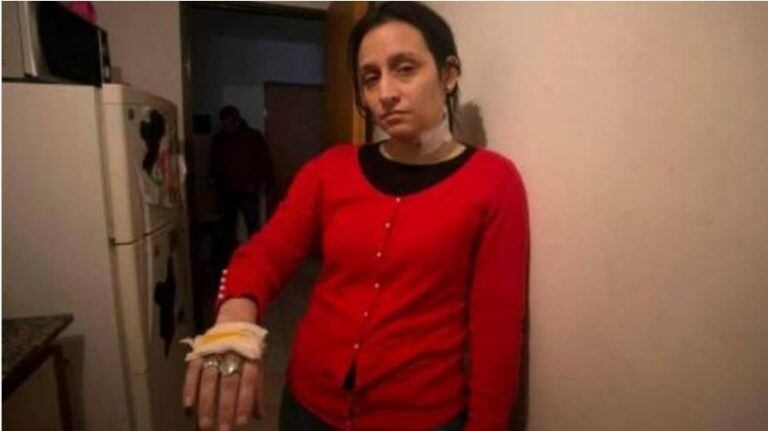 Melina denunció a su ex por violencia de género (Foto: gentileza El Día).