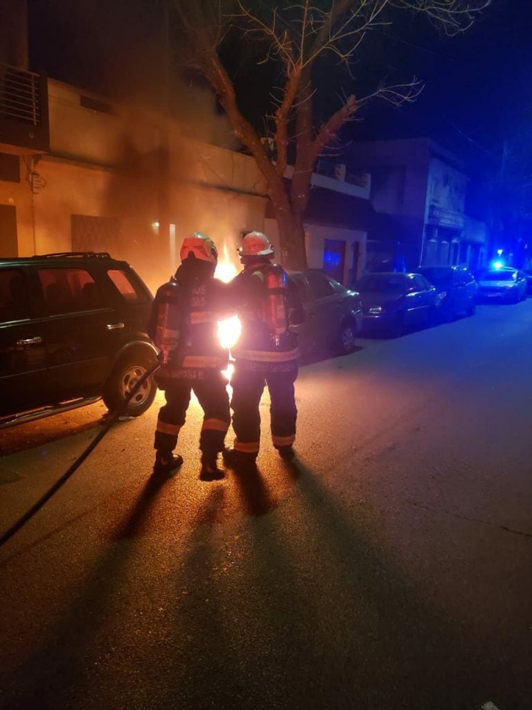 Explosión en Villa Crespo