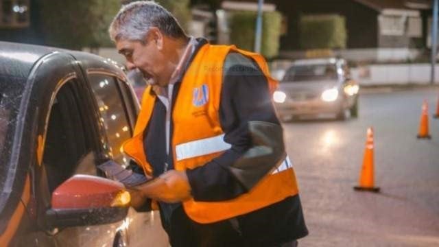 Controles en la ciudad de Ushuaia