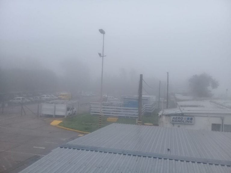 Niebla en el Aeropuerto.