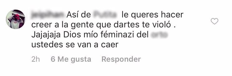 (Comentarios en Instagram)