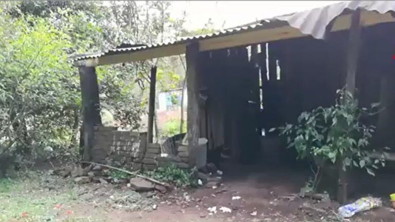 Casa de Don Correa en Cerro Corá, Misiones.