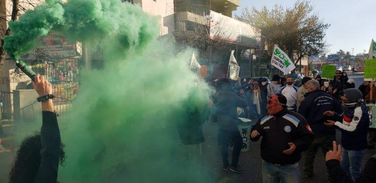 Otra protesta de Suoem, en las calles de Córdoba.