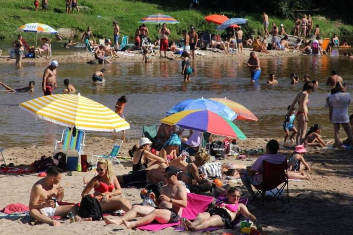 ¡Qué calor! La temperatura llegó a los 38 grados en Carlos Paz
