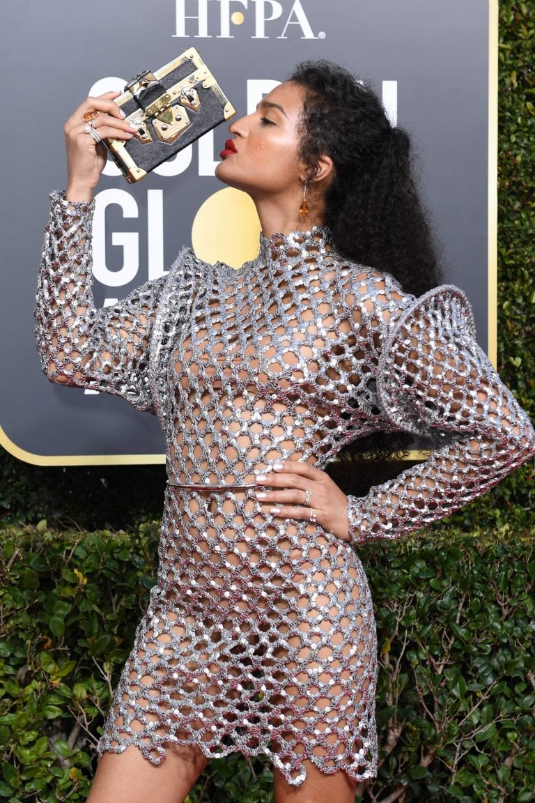 Los 15 peores vestidos de los Golden Globes 2019.Foto: VALERIE MACON / AFP