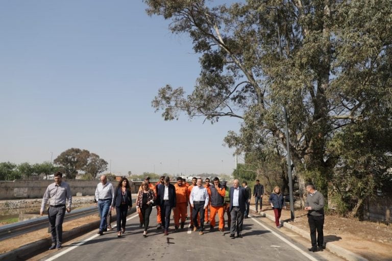 Fue habilitado otro tramo de la obra de Costanera en Córdoba. (Prensa Gobierno)