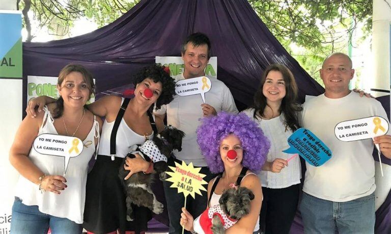 El intendente Altolaguirre participó de las actividades (Municipalidad de Santa Rosa)